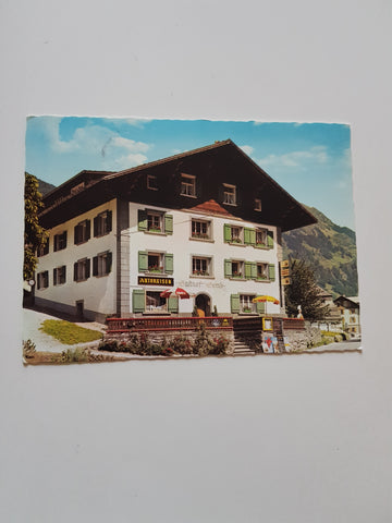 AK St Gallenkirch. Gasthof Pension Gemse.
