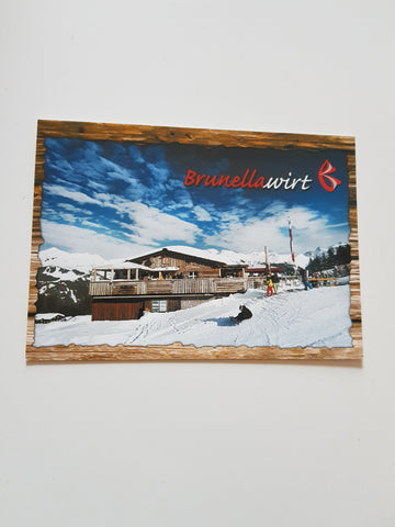 AK St. Gallenkirch. Garfrescha. Brunellawirt Sandrell Frank.