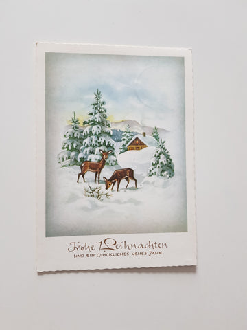 AK Frohe Weihnachten und ein glückliches Neues Jahr.