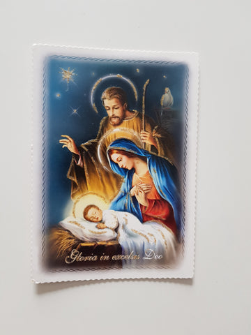AK Gloria in excelsis Deo. Krippendarstellung.