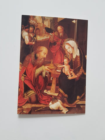 AK Die Anbetung der Könige von Pieter Cook v. Elst.