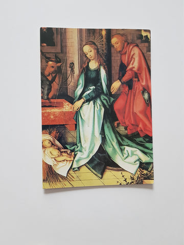AK Gnadenvolle Weihnachten... Geburt Christi Holbein der Ältere.