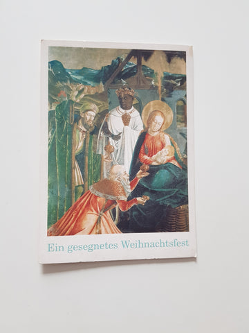AK Ein gesegnetes Weihnachtsfest. Anbetung der Könige.