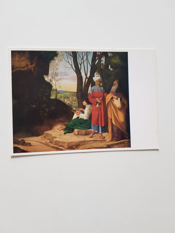AK Giorgione: Die Drei Philosophen.