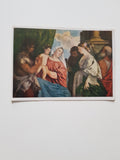 AK Tizian: Maria mit dem Kinde und Heilige. Dresden. Staatliche Gemeäldegallerie Nr. 173.