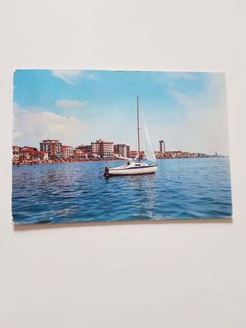 AK Lido di Jesolo. Veduta dal mare.