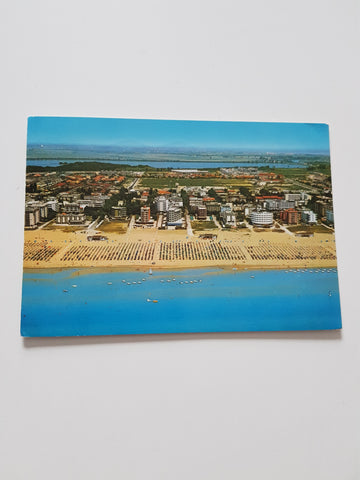 AK Lido di Bibione. La Spiaggia dall'aereo.