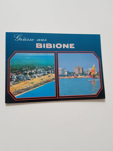 AK Grüsse aus Bibione.