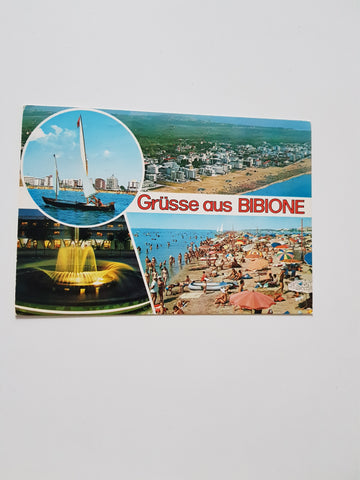 AK Grüsse aus Bibione.