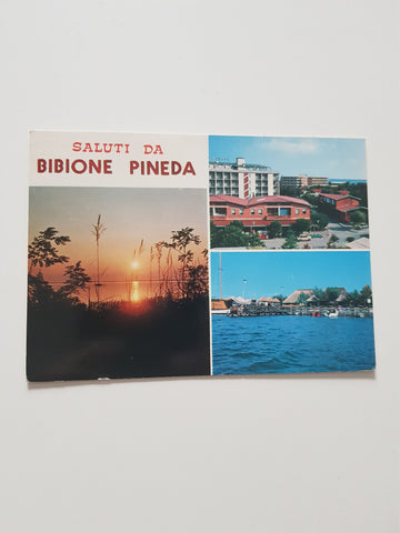 AK Saluti da Bibione Pineda.