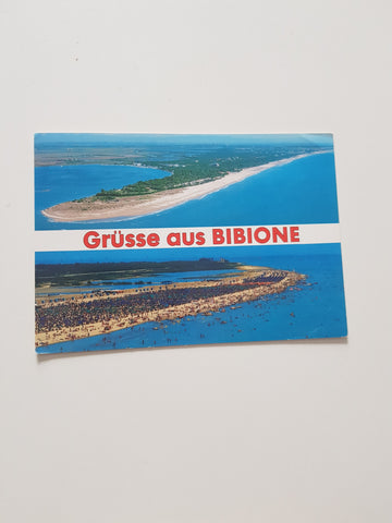 AK Grüsse aus Bibione.