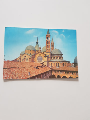 AK Padova. Basilica vista dalla terrazza del Convento.
