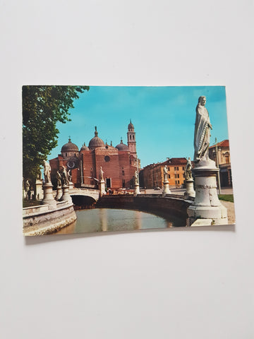 AK Padova. Prato della Valle e Basilica di S. Giustina.