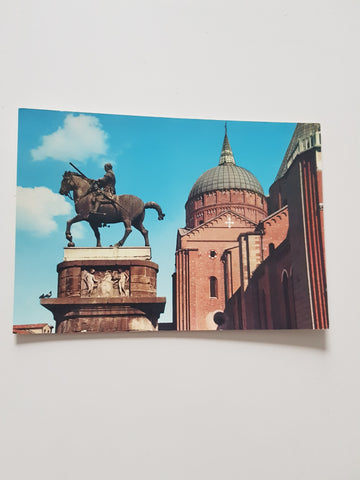 AK Padova. Monumento al Gen. Gattamelata.