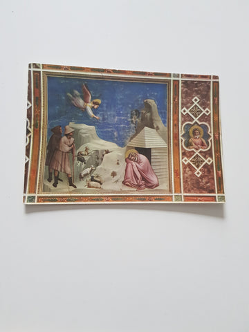 AK Padova - Cappella degli Scrovegni. Giotto. Il Sogno di Giovacchino.