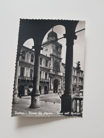 AK Padova. Piazza dei Signori Torre dell'Orologio.
