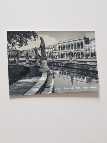 AK Padova. Prato della Valle - Loggia Amulea.