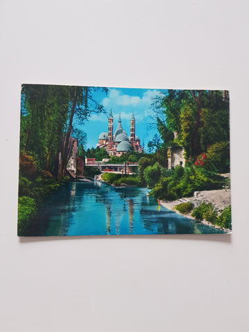 AK Padova. Basilica del Santo vista da Pontecorvo.