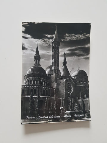 AK Padova - Basilica del Santo Abside Notturno.