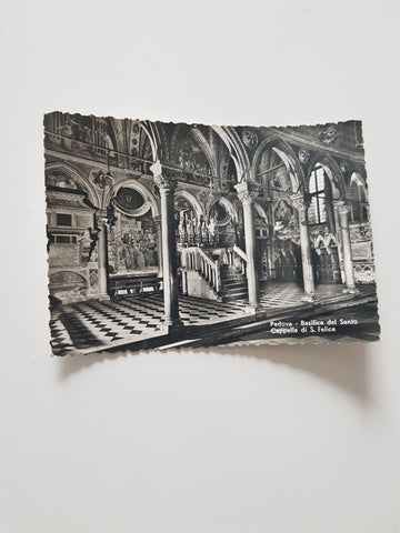 AK Padova Basilica del Santo. Cappella di S. Felice.