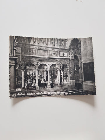 AK Padova Basilica del Santo. Cappella dell Arco.