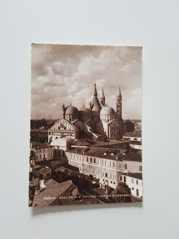 AK Padova - Basilica di S. Antonio Cupole e Campanili.