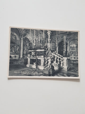 AK Padova - Basilica di S. Antonio Cappella e Altare del Santo.