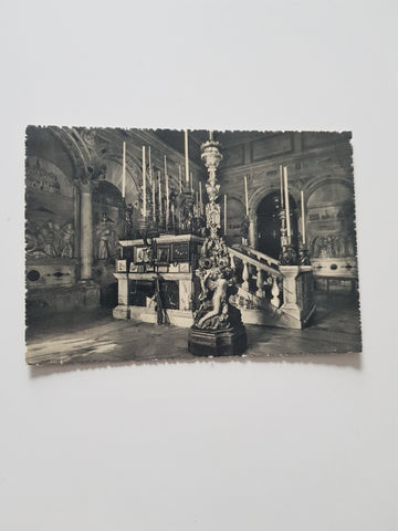 AK Padova. Basilica di S. Antonio. cappella e altare del Santo.