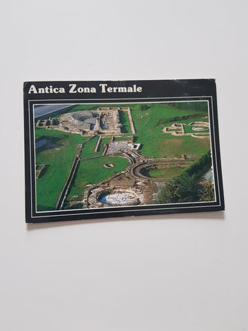 AK Montegrotto Terme. Antica zona Termale Romana.