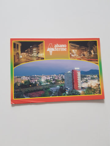 AK Abano Terme. Panorama Notturno.