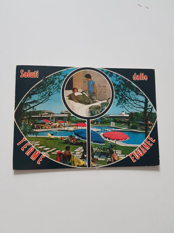 AK Saluti dalle Terme Euganee.