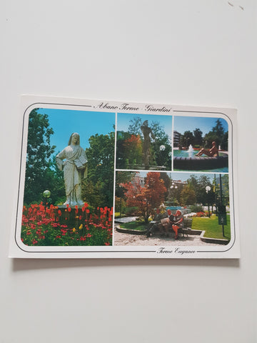 AK Abano Terme. Giardini. Terme Eugane.