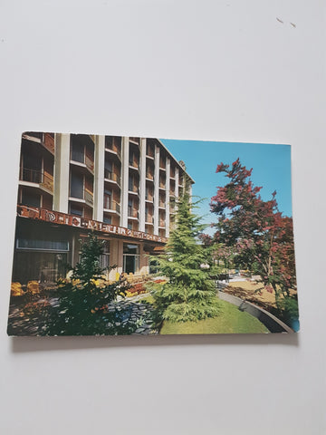 AK Abano Terme. Hotel Terme Alll'Alba. Propr. Cond. F.lli Albertin di fu Luigi.