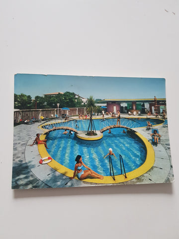 AK Abano Terme. Hotel Terme Europa. F.lli Albertin.