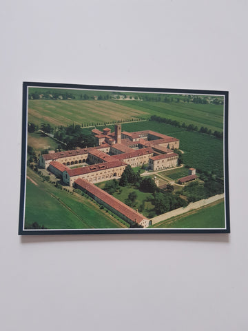 AK Abbazia di Praglia. Veduta generale da Sud-Ovest.