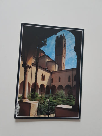 AK Abbazia di Praglia. Chiostro botanico.