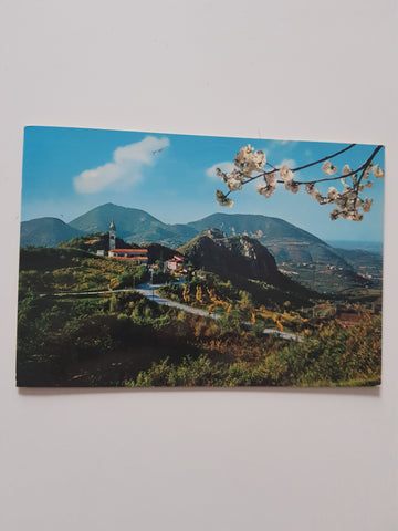 AK Teolo. Panorama verso Castelnuovo e la Rocca Pendice.