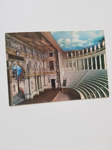 AK Vicenza. Interno Teatro Olimpico.