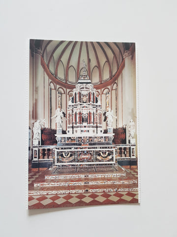 AK Vicenza. Chiesa di S. Corona. Altare Maggiore.