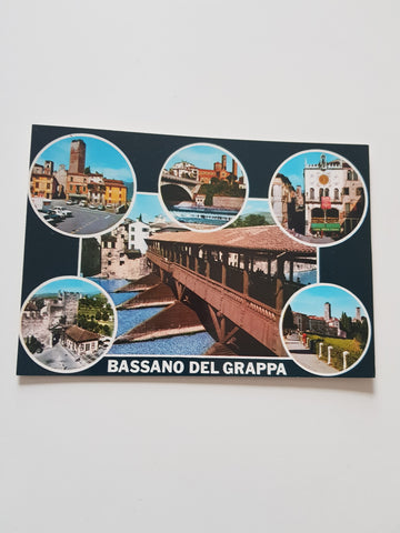 AK Bassano del Grappa. Sul Ponte di Bassano.