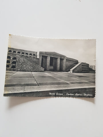 AK Monte Grappa. Cimitero Austro - Ungarico.