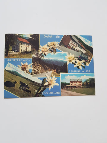 AK Saluti da Ghertele, Termine, Vezzena.