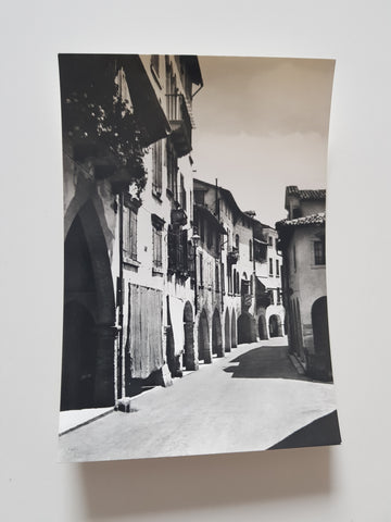 AK Asolo. Borgonovello ora Via Robert Browning.