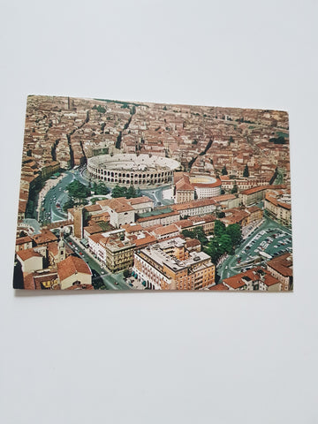 AK Verona. Veduta aerea.