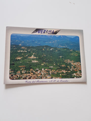 AK Verona. Vista del Santuario N.S. di Lourdes.