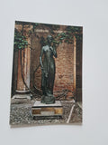 AK Giulietta Capuleti. Statua in bronzo di N. Costantini. Dono del Lion's Club al Comune di Verona.
