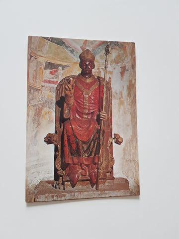 AK Verona. Chiesa di S. Zeno - Statua di S. Zeno.