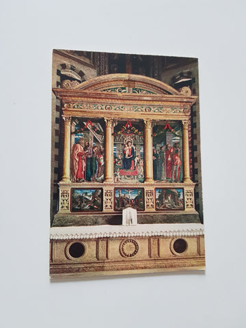 AK Verona - Basilica di S. Zeno. Il Trittico del Mategna.