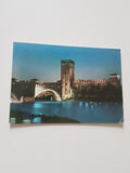 AK Verona - Notturno al Ponte Scaligero.