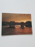 AK Verona. Ponte Scaligero - Tramonto.